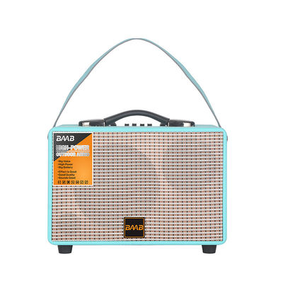 품질  Wooden loudspeaker aux. new 2023 carbon woofer speaker bluetooth party player guitar player PORTABLE smart wireless blue battery Jbl 공장